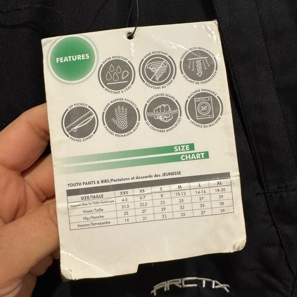 Womens Arctix insulated snow pants. Size L    C skiing snowboarding - Picture 3 of 8